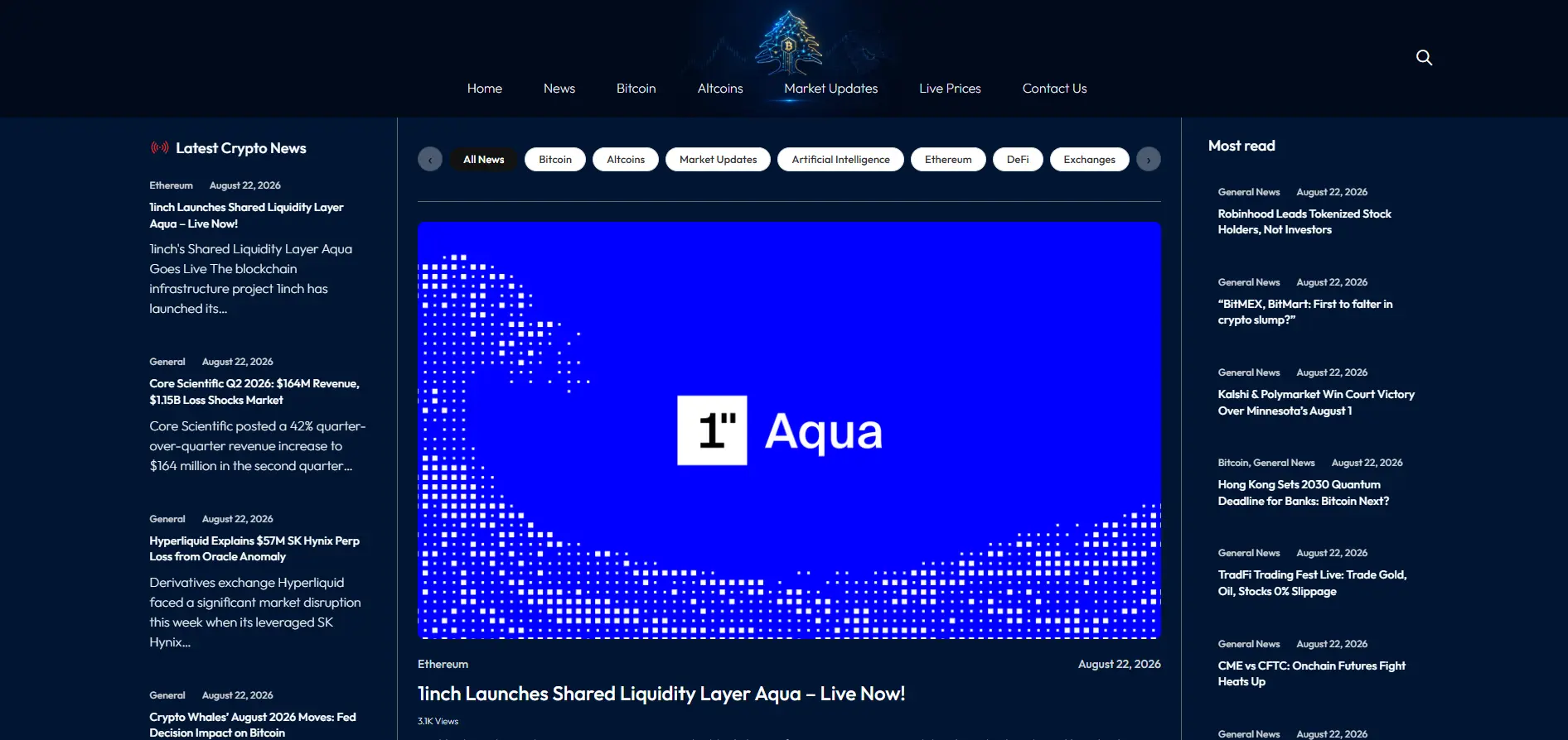 CryptoLeb website